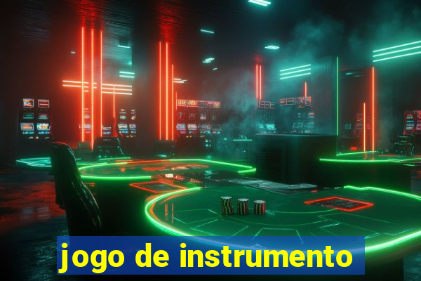 jogo de instrumento